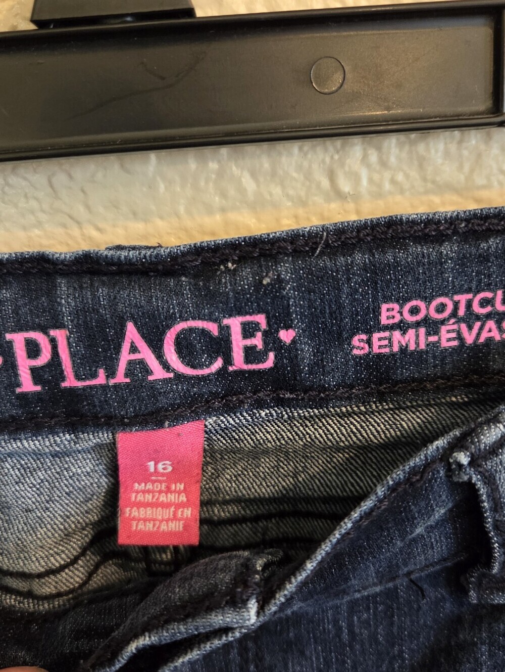 The Children's Place Girls Bootcut MidRise Classic Fit Jeans Bundle Size 16 - Picture 13 of 14